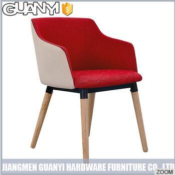 Mezclar el color moderno fresno sólido muebles de madera con brazos.