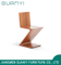Moda moderna simple silla de ocio de madera simple