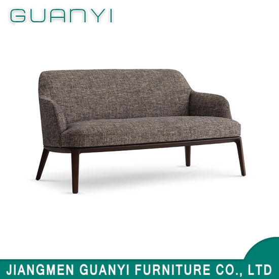 Muebles de hogar cómodos de estilo nórdico Sofá de dos asientos