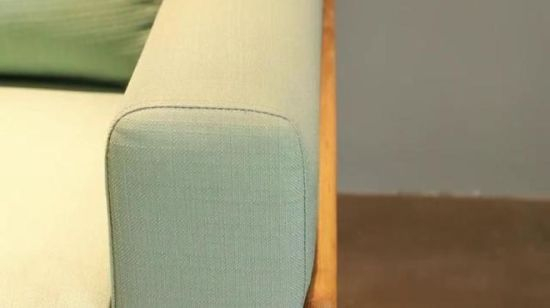Muebles de hogar cómodos de estilo nórdico Sofá de dos asientos