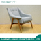 2019 Muebles de madera modernos Silla de sala de estar de ocio