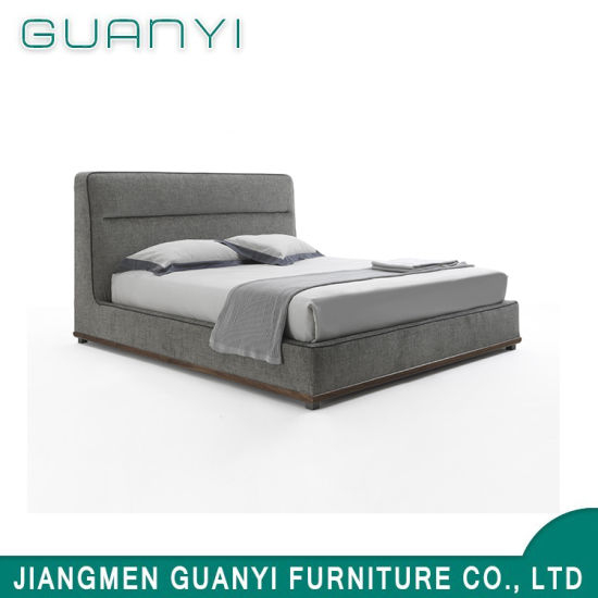 Nuevos muebles de dormitorio de madera King tamaño queen cama doble
