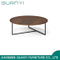 2019 mesa de madera redonda moderna mesa de restaurante Cafa