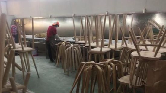 2019 Mobiliario moderno de mesa de comedor de madera