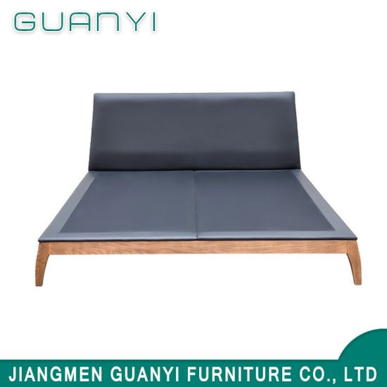 Últimos diseños de cama doble de madera estadounidense china.