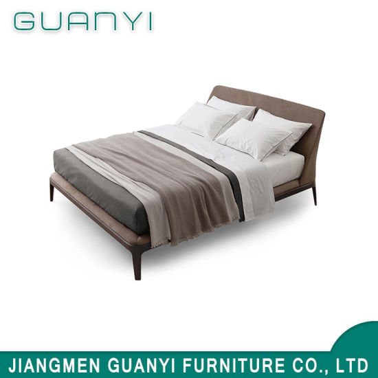 2019 Simply Dormitorio de madera Muebles de hotel Cama doble