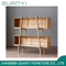 2019 Librería de estantería de almacenamiento de muebles de madera modernos 2019